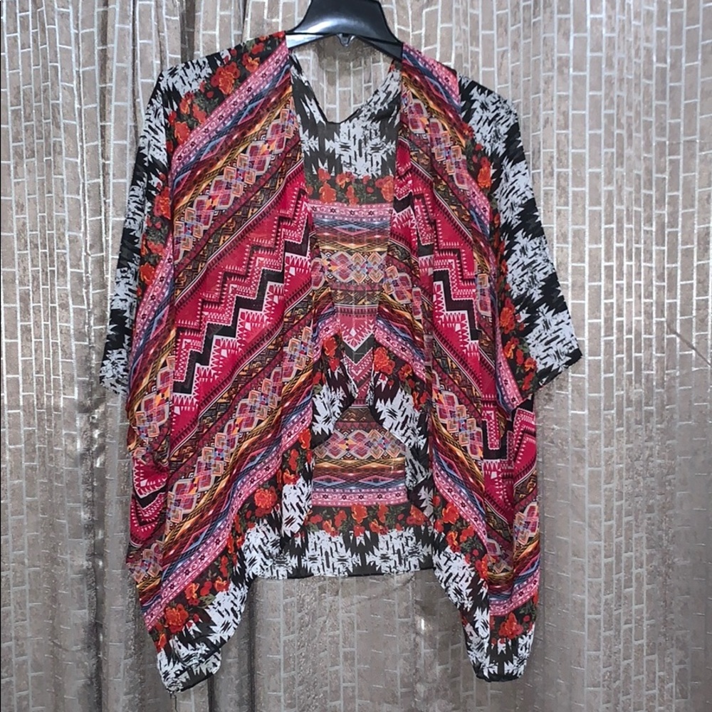 Multicolor Kimono